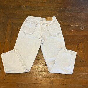 Denim Riders Women’s White Wash Jeans 30x30 100% Cotton